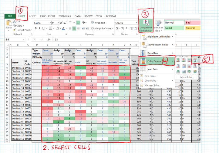ConditionalFormatting